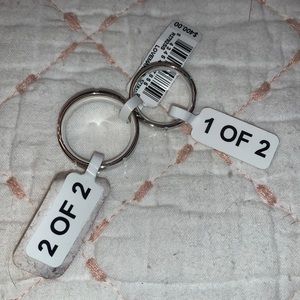 Man & Woman matching ring set size 7 & 10